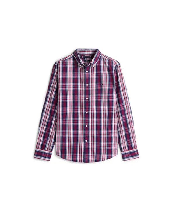Рубашка из поплина в клетку, Tommy Hilfiger, Regular Fit — фото 2