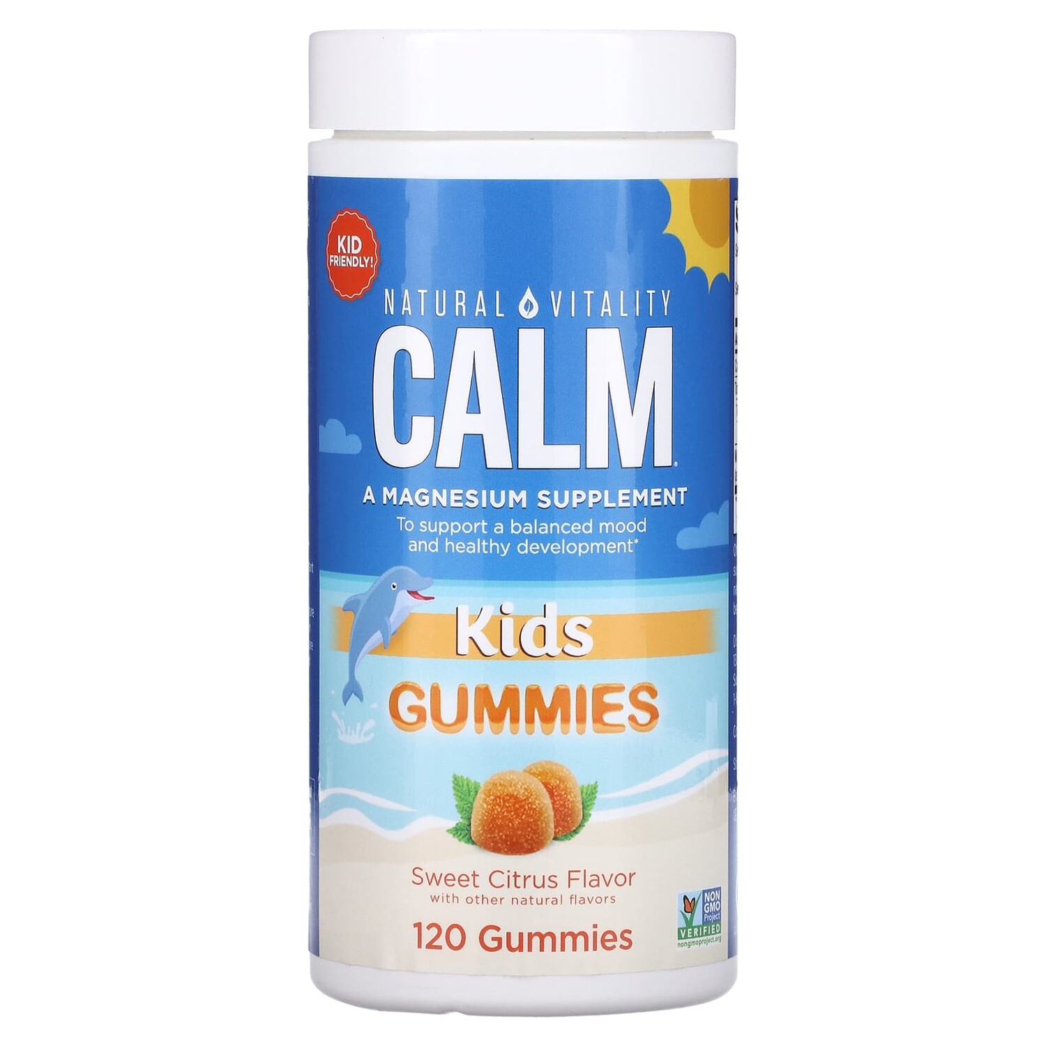 

Детские Таблетки Natural Vitality для сна, цитрус, 120 жевательных таблеток