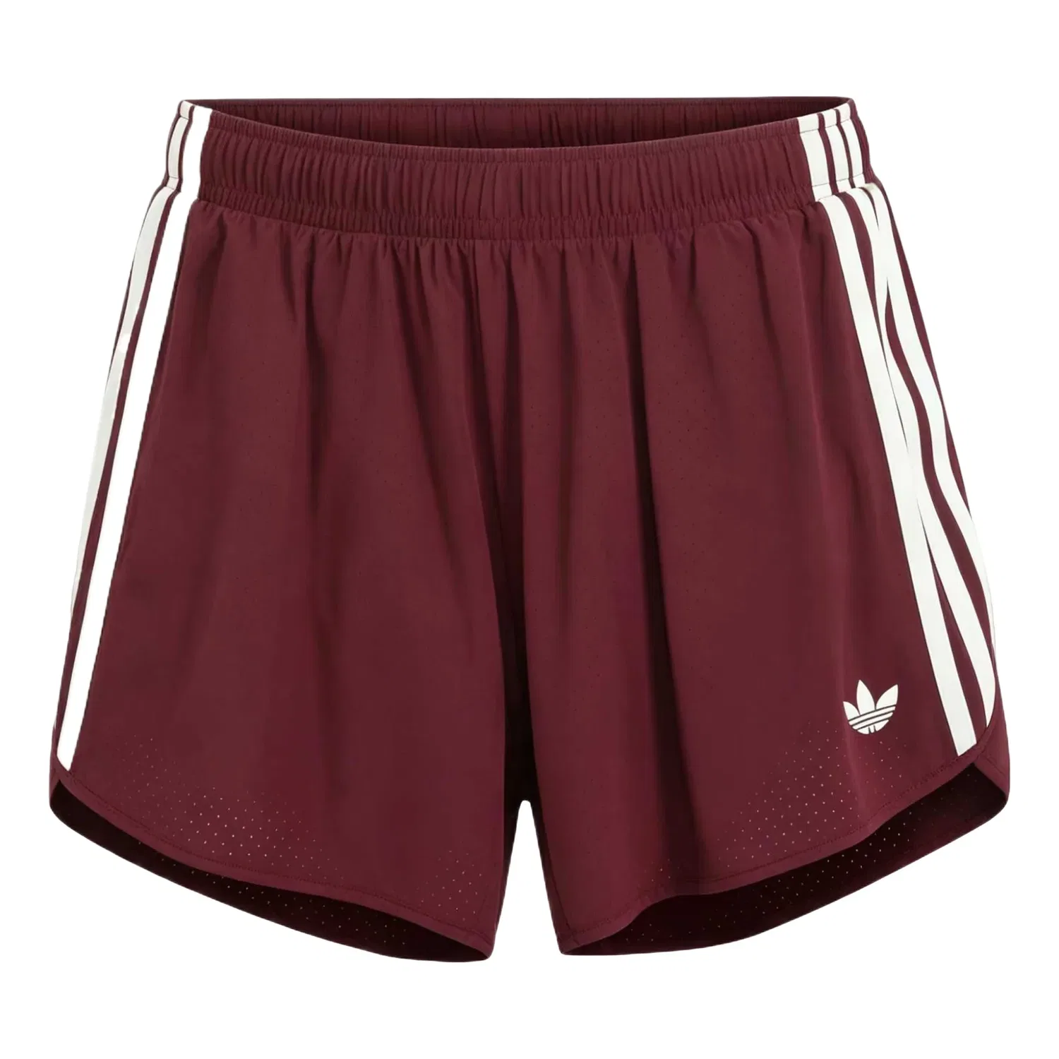 Женские шорты для тренировок Originals Sport Shorts Asia Sizing 'Burgundy' adidas, Burgundy/Off White