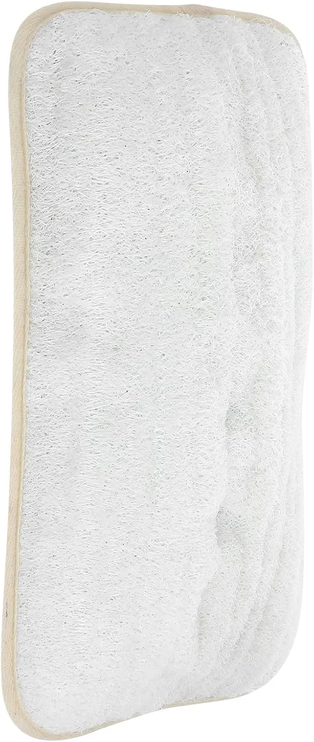 Мочалка для спины из люфы с подвесом, 34x18x1 см Generisch