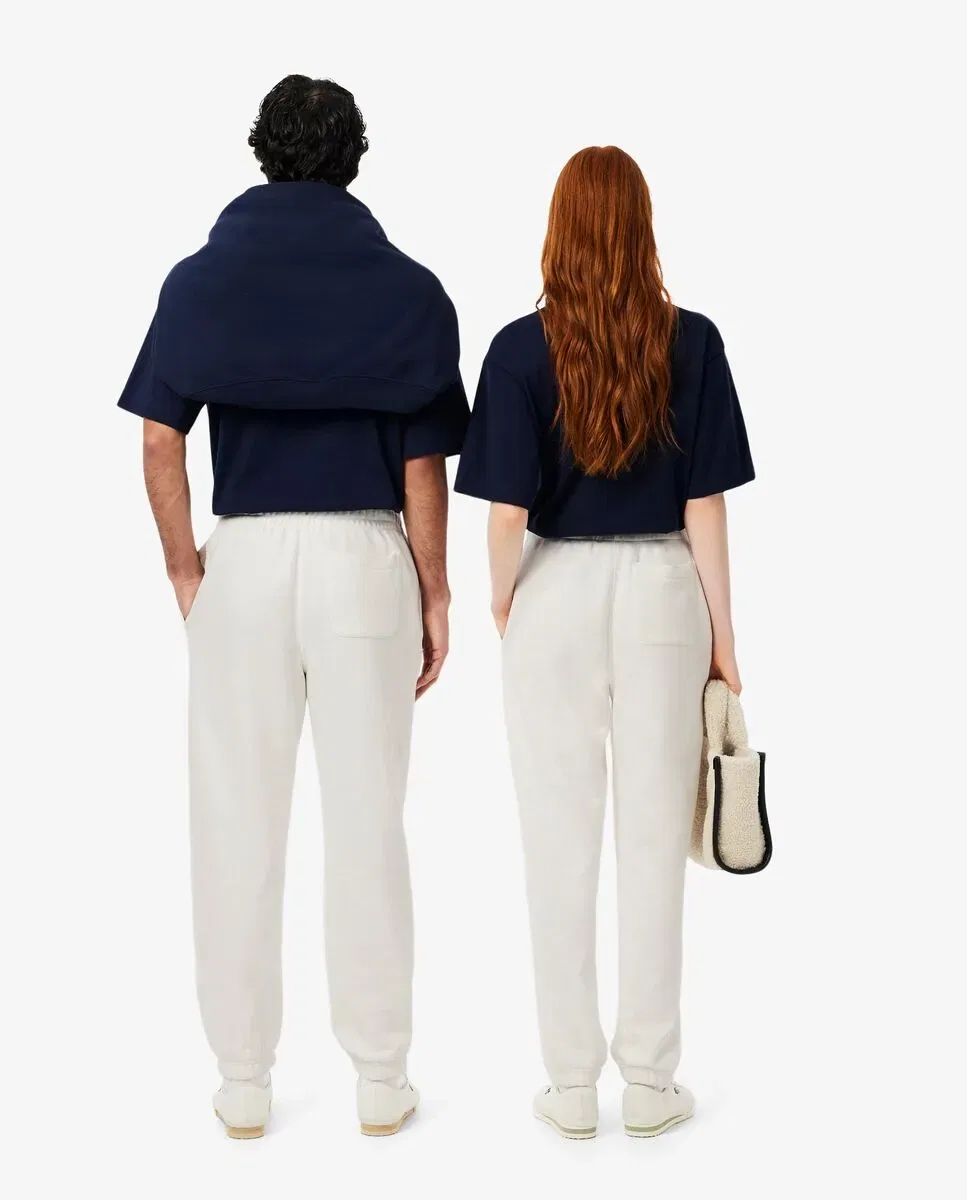 Мужские спортивные штаны из органического хлопка Lacoste, Blanco — фото 2