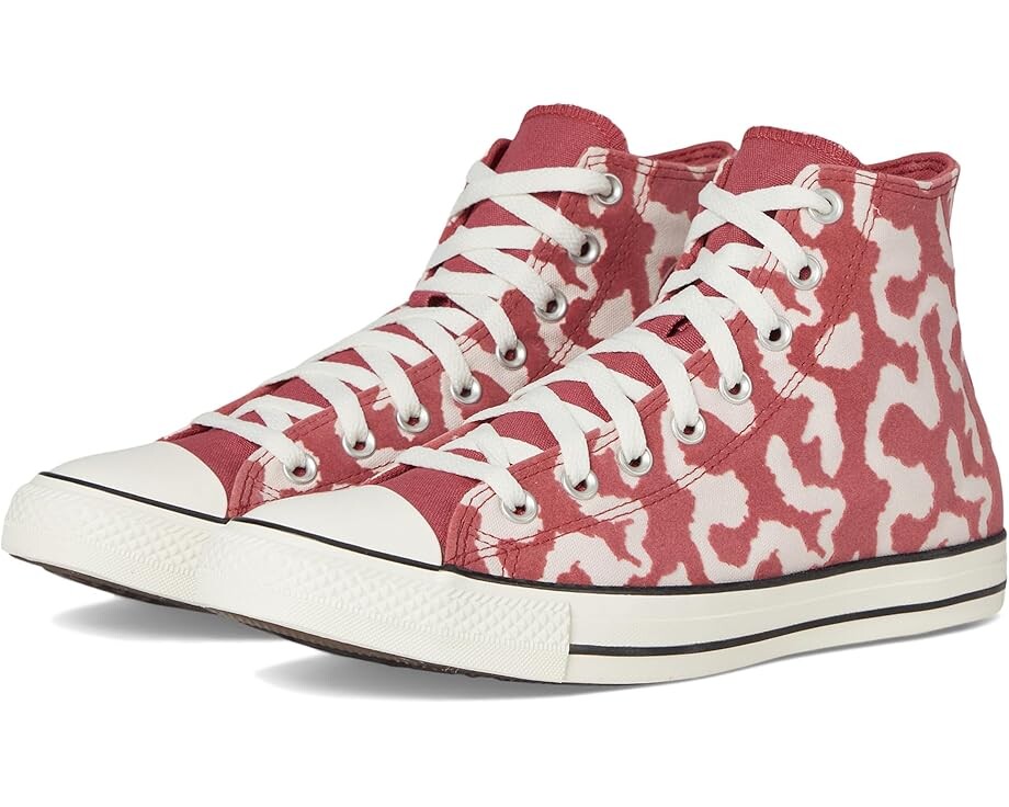 Кроссовки Unisex Converse Chuck Taylor All Star Leopard Remix, цвет Astrodust/Egret/Blush Hush