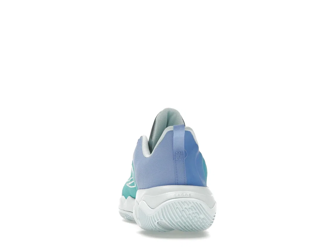 Детские кроссовки для мальчиков Nike Giannis Immortality 4, Dusty Cactus/Royal Pulse/Green Frost/White — фото 4