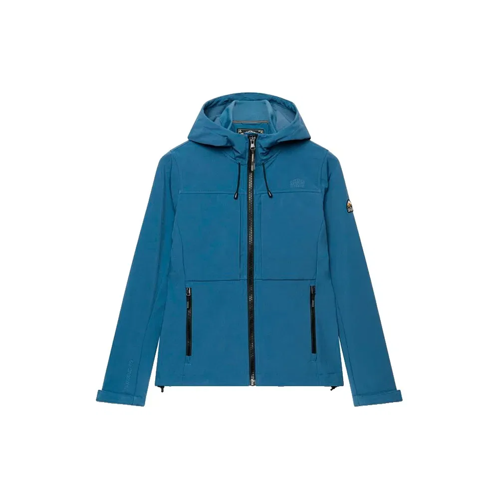 Женская куртка с длинным рукавом Classic Trekker Superdry, Blue — фото 3