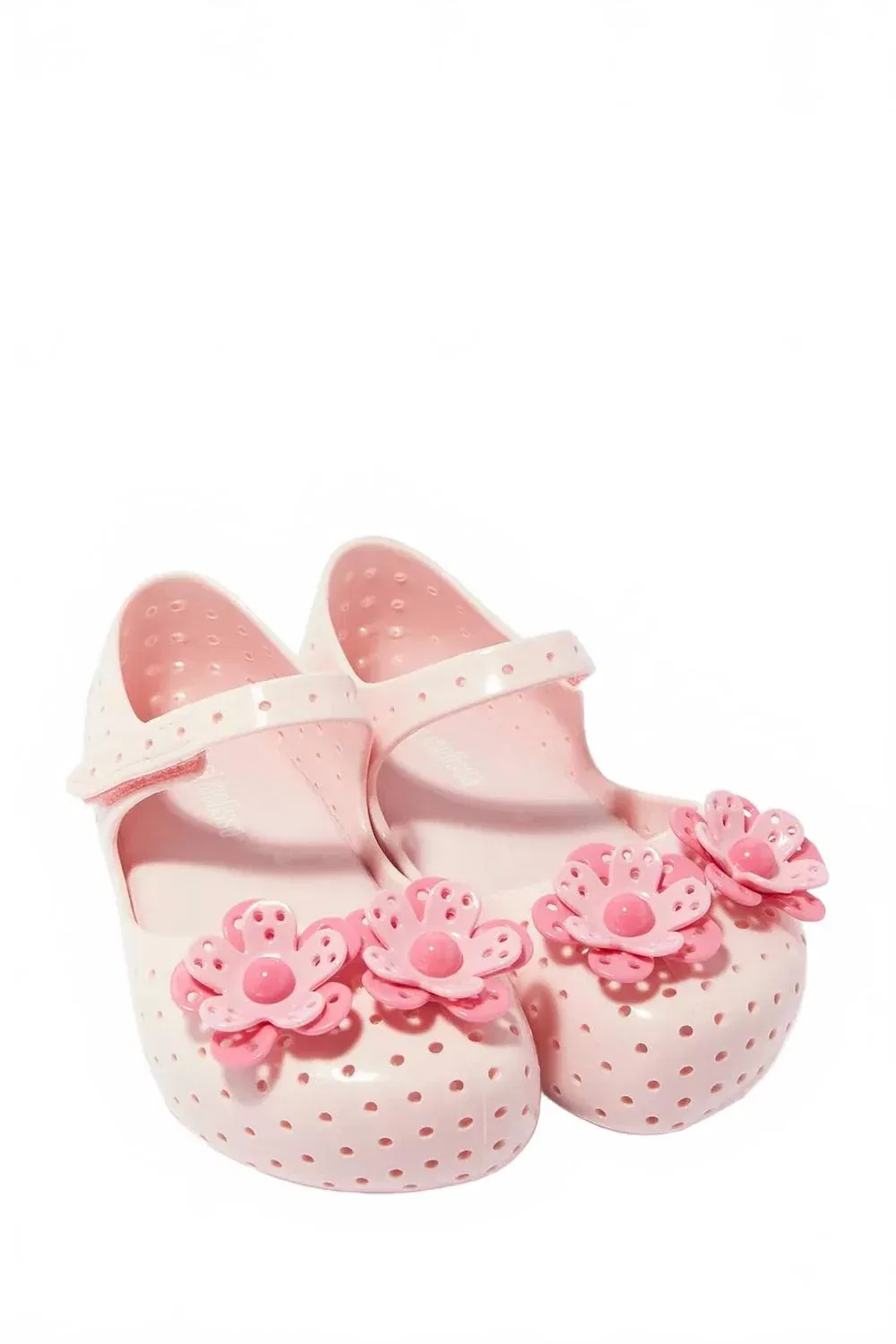Детские сандалии для девочек с круглым носом Furadinha XII Mini Melissa, Lt Pink — фото 2