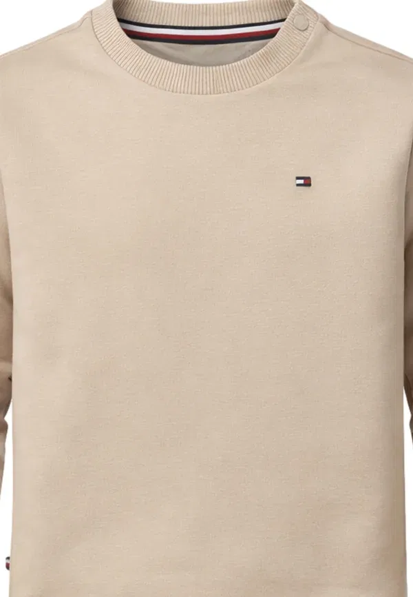 Свитшот из хлопка Sweatshirt Tommy Hilfiger, sand, песочный — фото 3