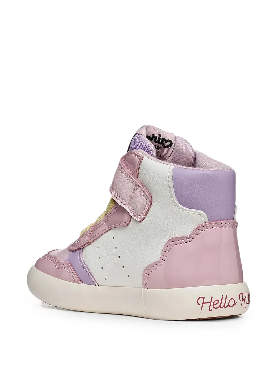 Кроссовки Sanrio Hello Kitty с высоким верхом Geox Kids, розовый — фото 3