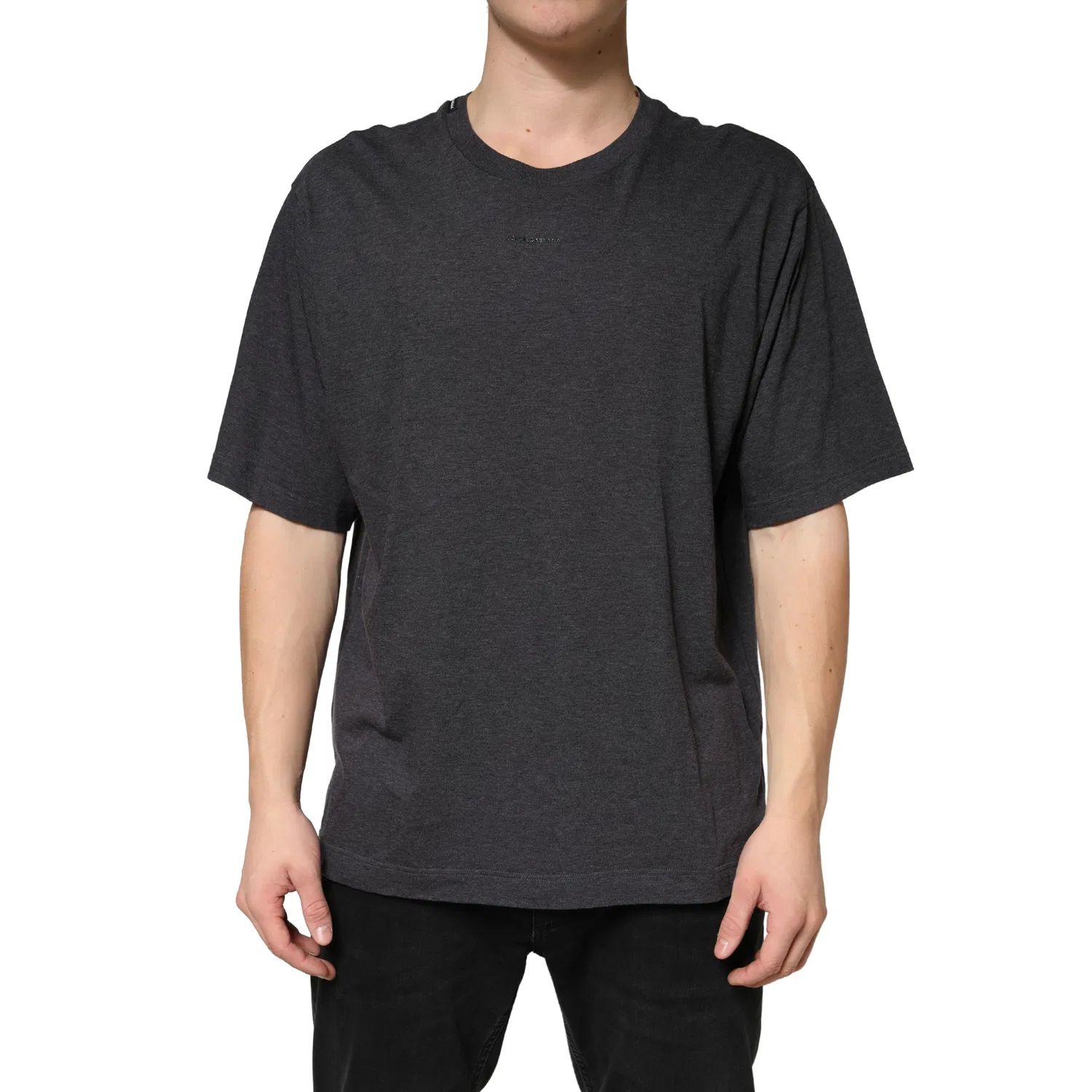 Мужская футболка с коротким рукавом Crewneck T-shirt Dolce & Gabbana, Dark Gray