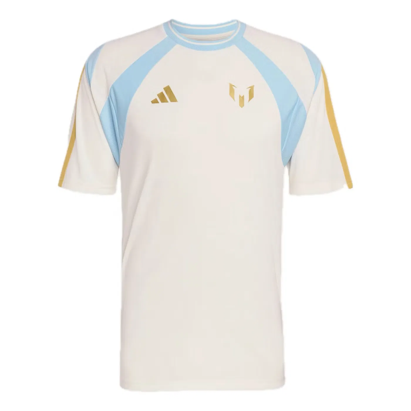Футболка с принтом Messi House of Tiro Adidas, белый