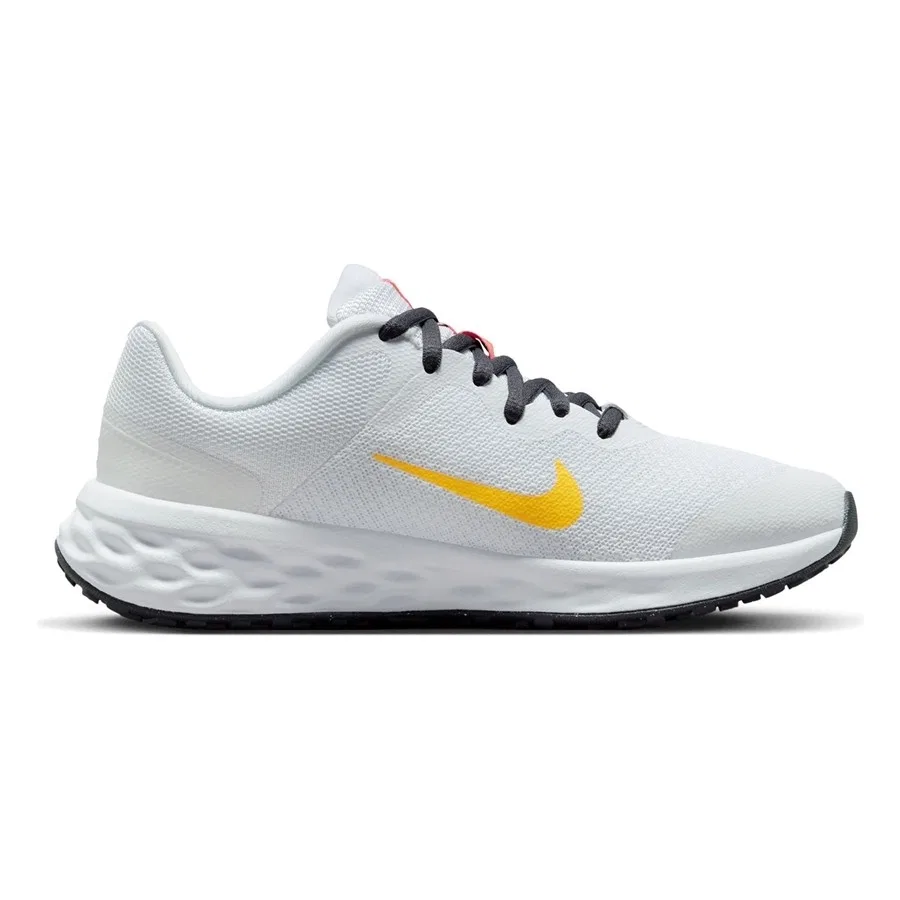 Детские кроссовки с шнуровкой Nike Revolution 6 NN, 36, Разноцветный