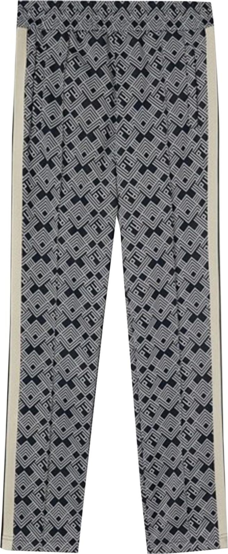 

Брюки Palm Angels PA Jaquard Track Pants 'Navy Blue/Off White', синий