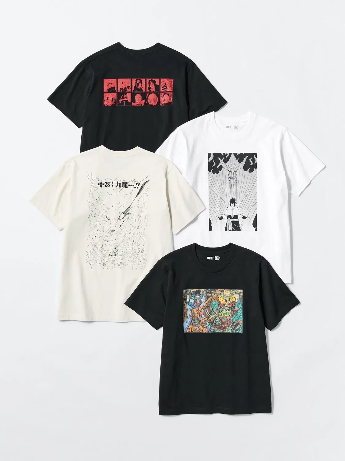 Футболка Uniqlo Manga ut shueisha 100th Наруто, графический принт, натуральный — фото 4
