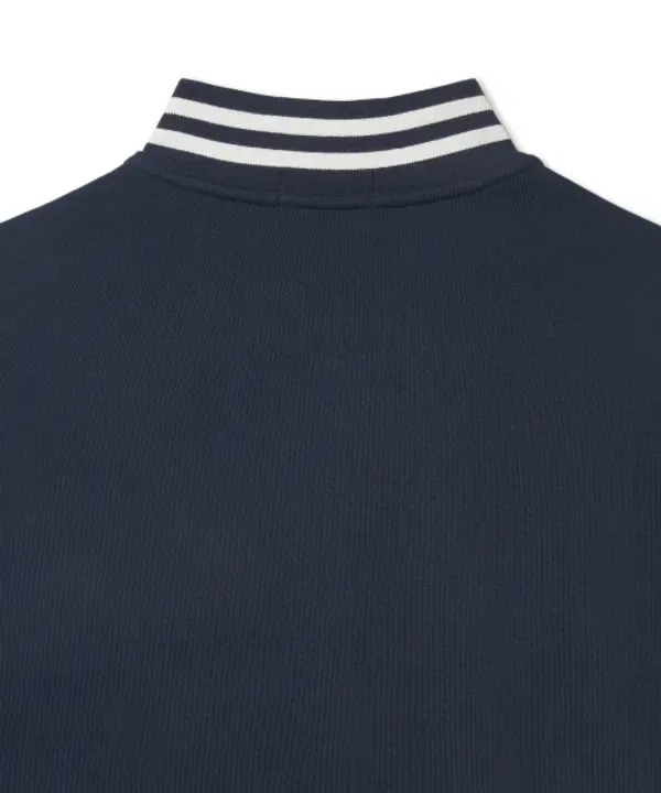 Флисовая бейсбольная куртка, Polo Ralph Lauren, темно-синий — фото 4