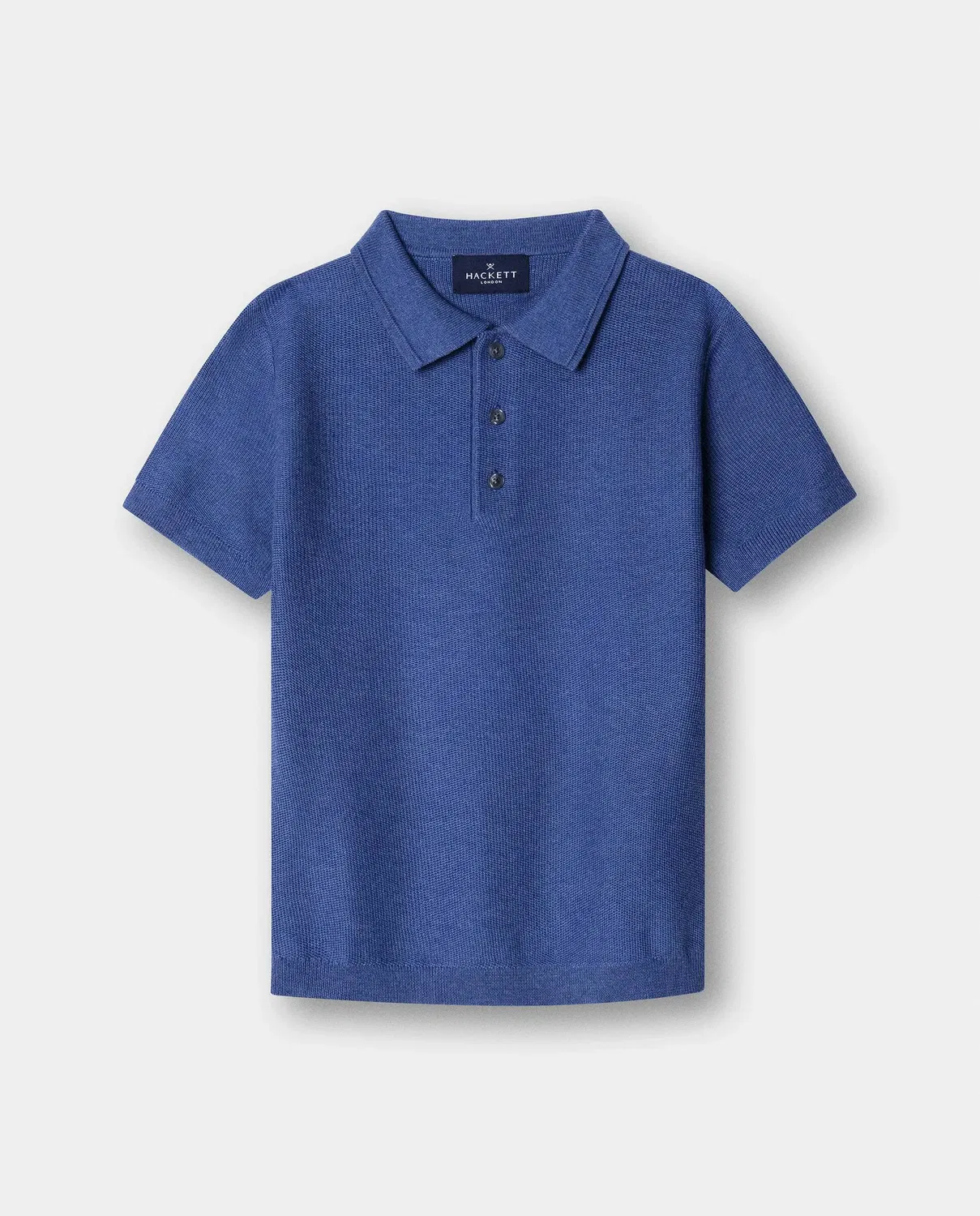 Детское поло для мальчиков с рисунком Honeycomb Hackett, Azul
