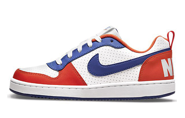 Кроссовки Nike Court Borough Low 'White Blue Orange' GS