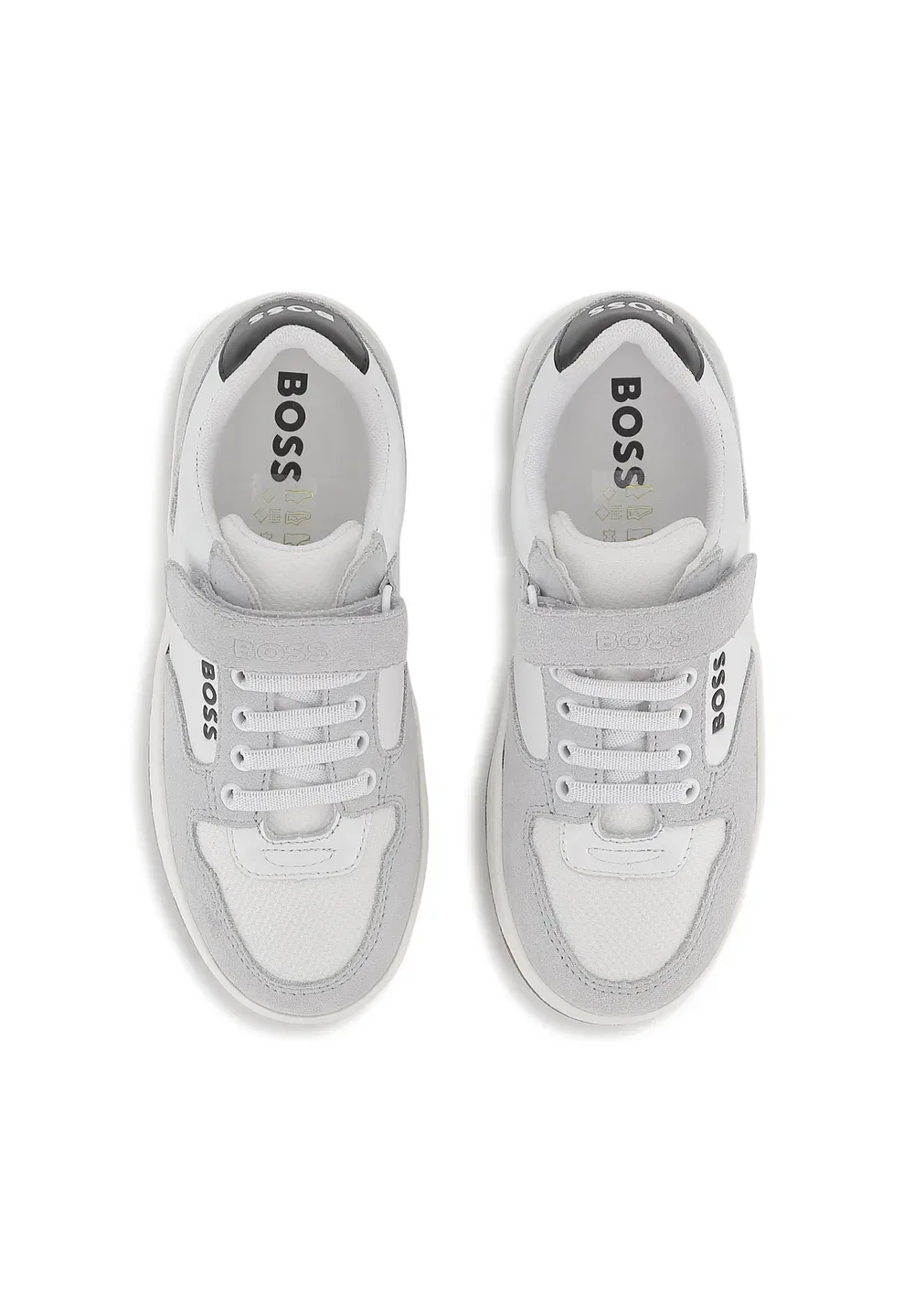 Тренеры Boss Kidswear, Blanc — фото 3
