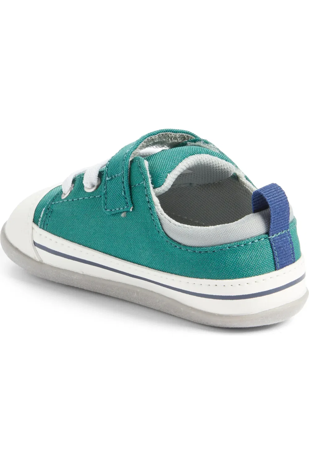 Детские кроссовки спортивные для начинающих ходоков Mini Stevie See Kai Run, Jungle Green — фото 2