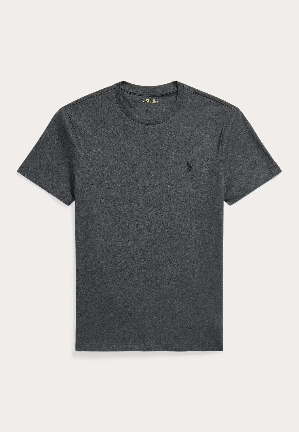 Облегающая футболка-джерси с круглым вырезом - базовая футболка Polo Ralph Lauren, Windsor Heather — фото 4