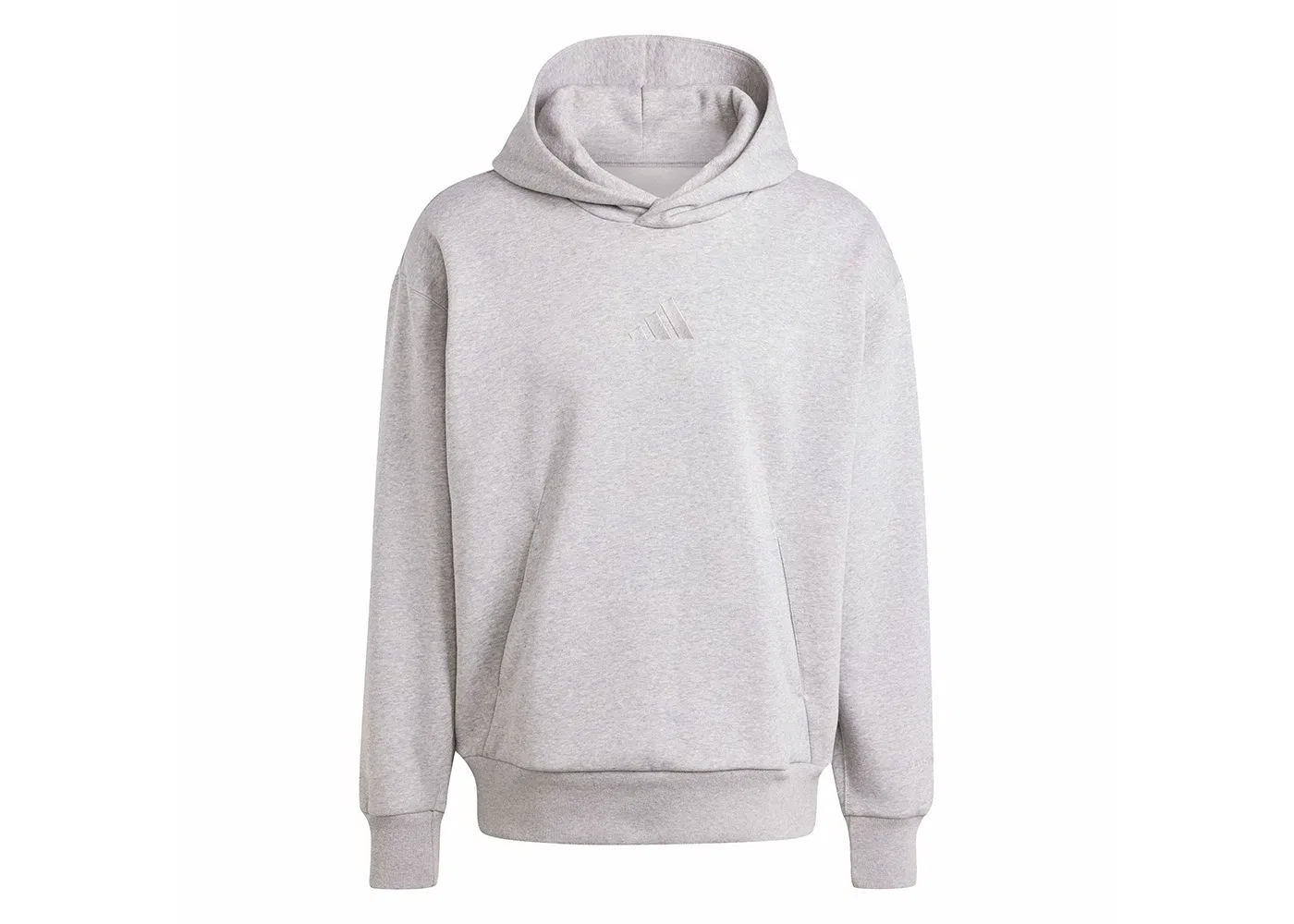 Мужская худи с капюшоном All Szn Fleece Adidas, Medium Grey Heather