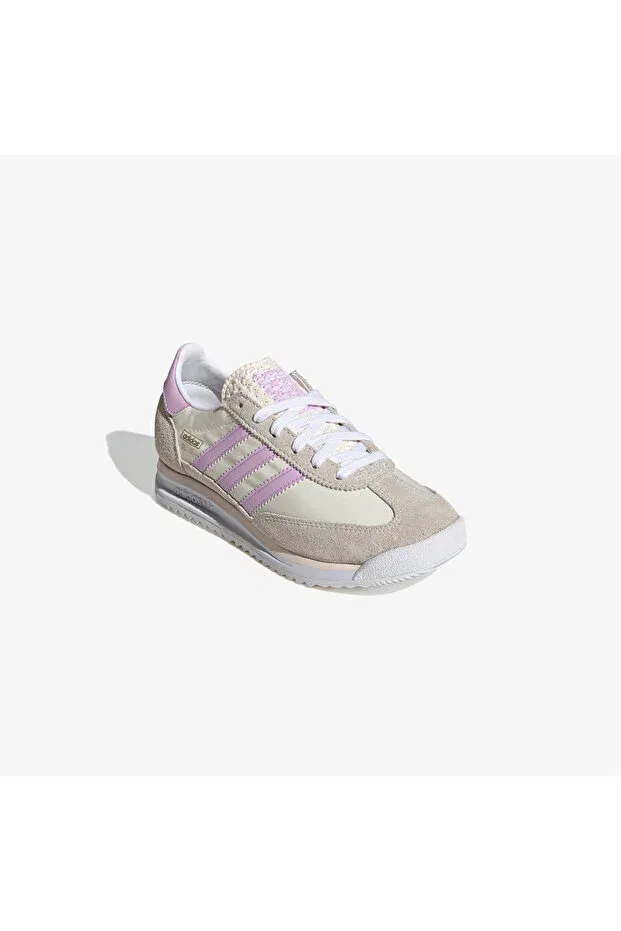 Детские кроссовки для девочек с принтом Originals sl 72 rs white kids sneaker Adidas, Multicolor — фото 2