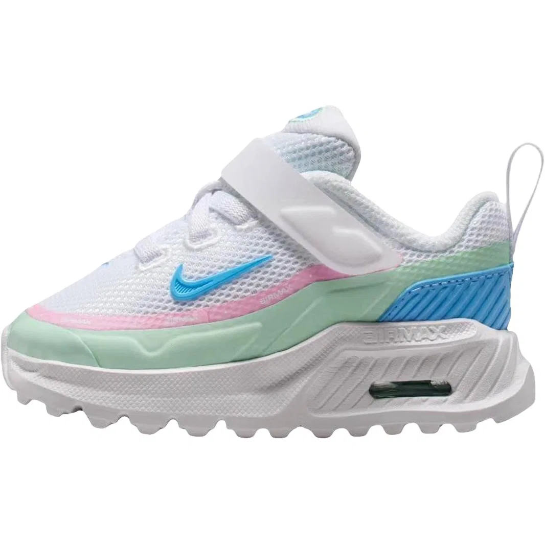 Детские кроссовки для малышей Air Max BIA Nike, White/Arctic Green/Pink/Soccer Ball Blue
