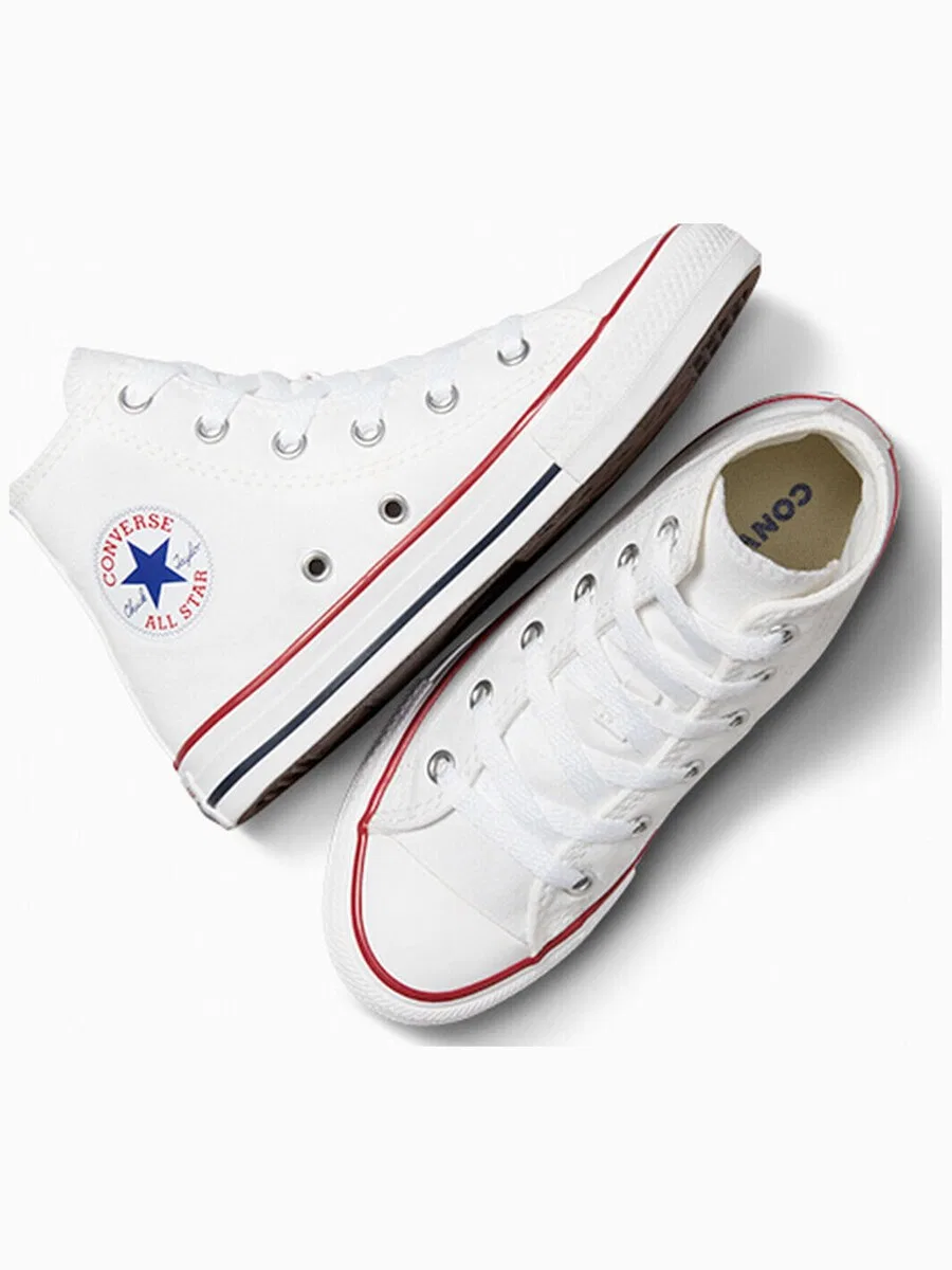 Кроссовки CONVERSE 'Converse Chuck Taylor All Star Hi' белого цвета — фото 4