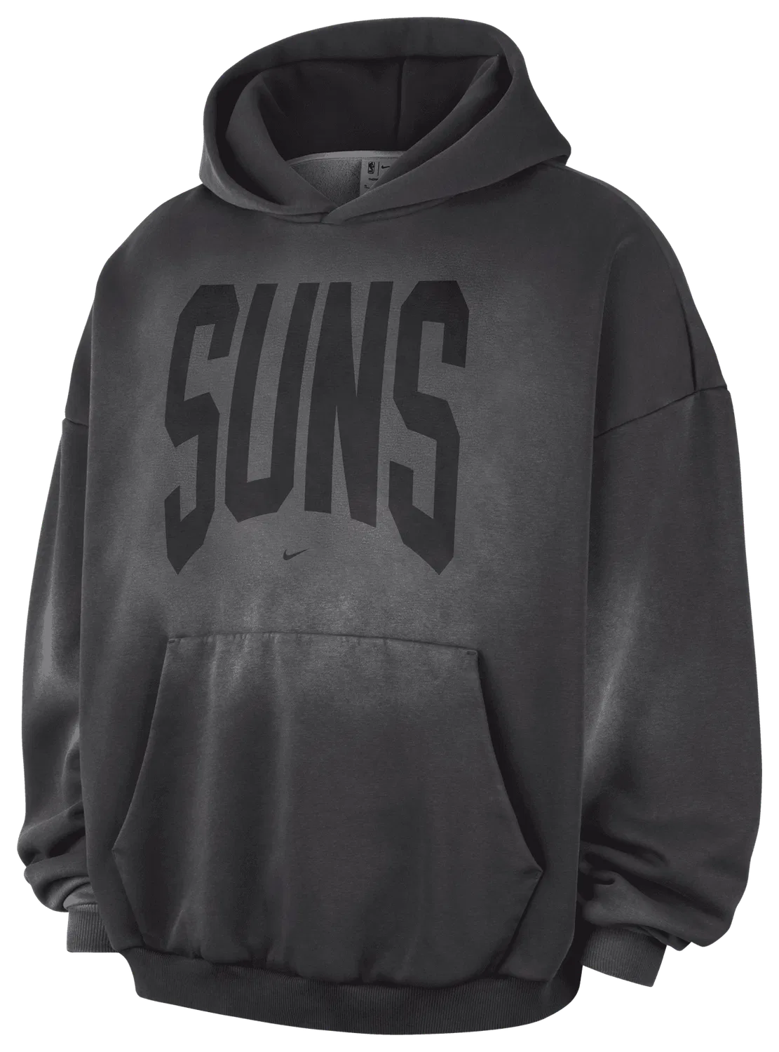 Мужское худи на флисе с технологией Therma-FIT Suns Wash Hoodie Nike, серый — фото 4