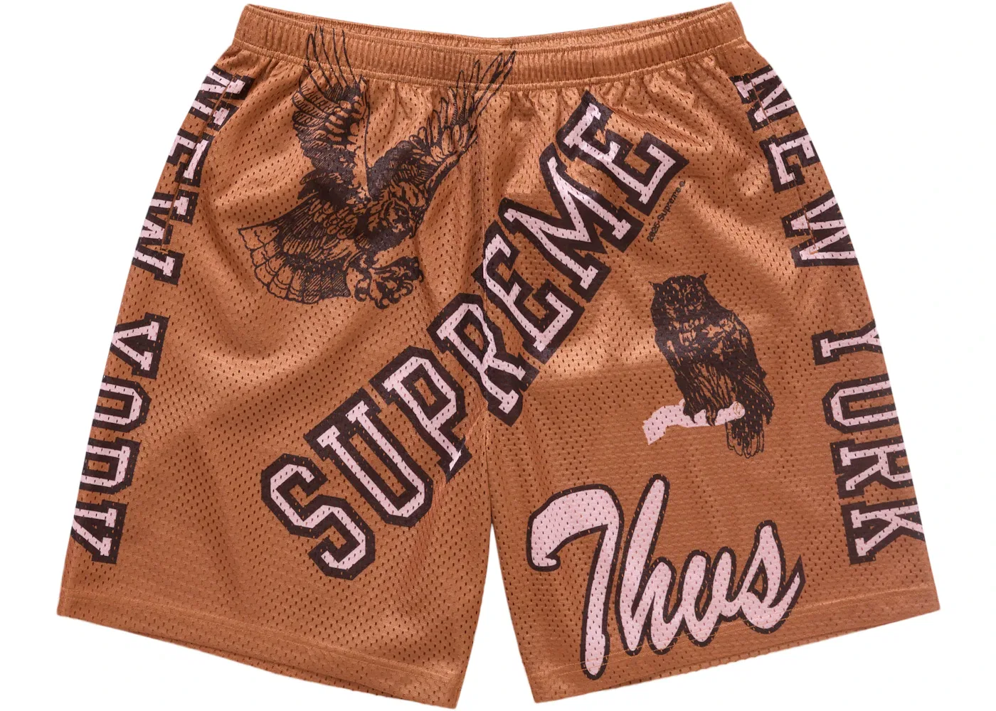 Мужские шорты из сетки Supreme Short, Orange