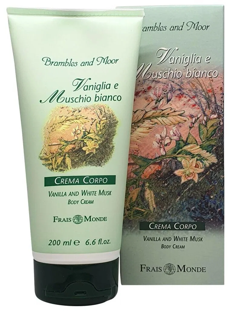 Крем для тела Vanilla and Moss White, Frais Monde, 200 мл