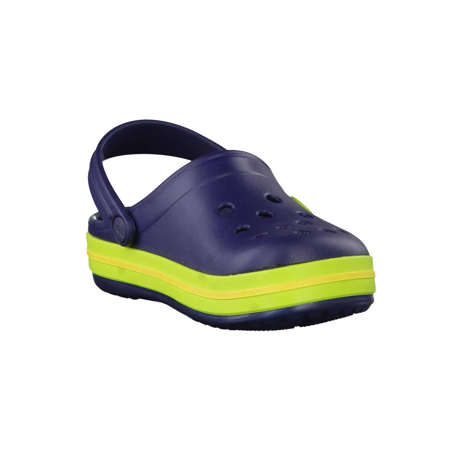 Детские сандалии с полосой в спортивном стиле Crocband Clog Crocs, Darkblau — фото 2