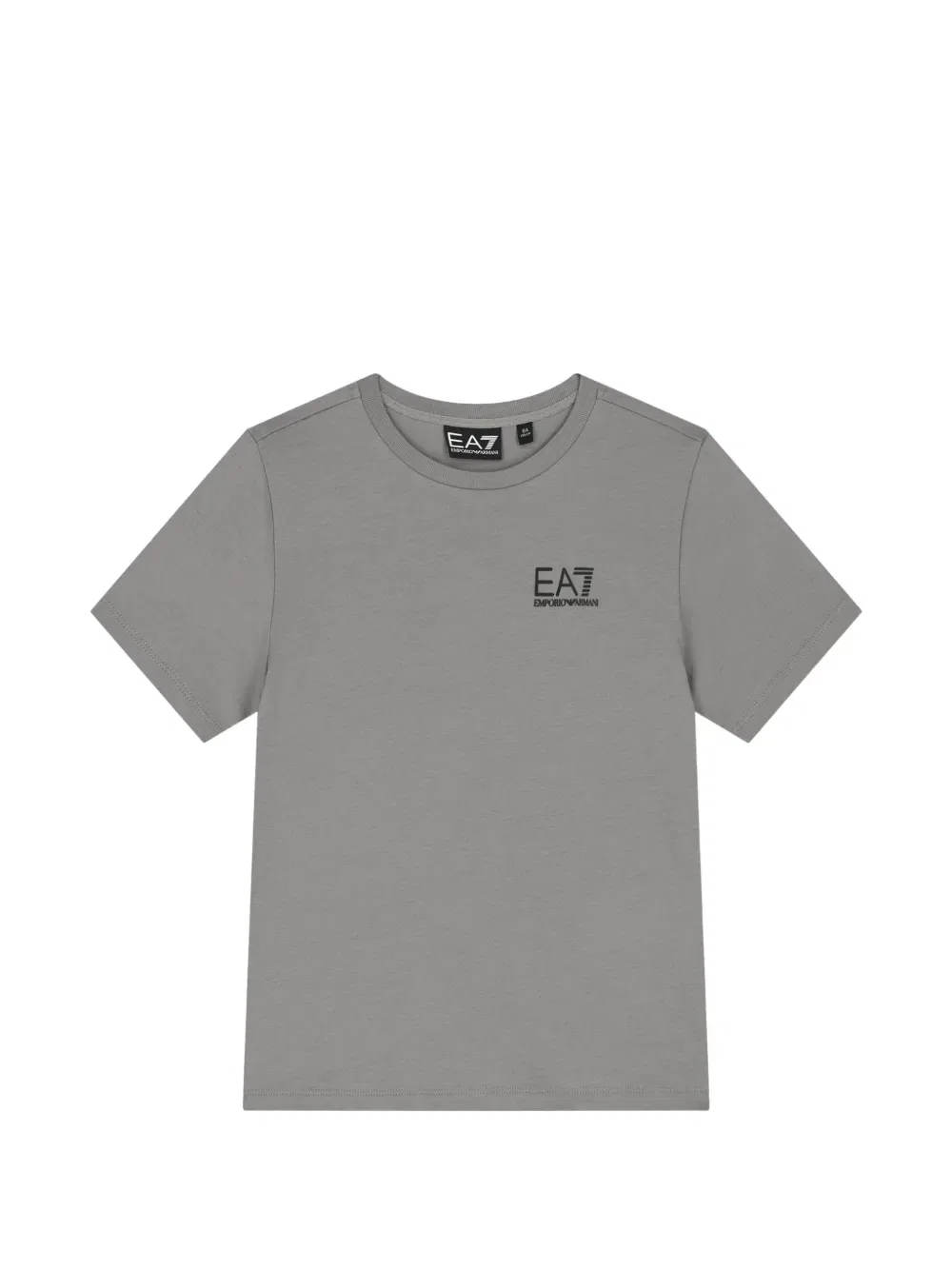 Футболка с логотипом EA7 Emporio Armani, серый