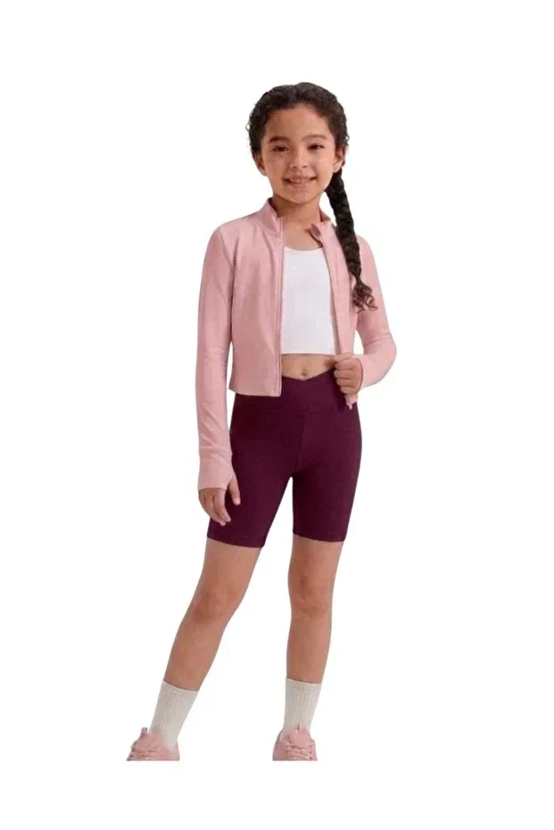 Детские леггинсы для девочек с карманами Erdem Kids, Burgundy