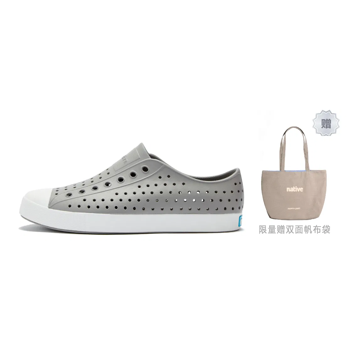 Детские сабо Jefferson Unisex Native Shoes, Grey