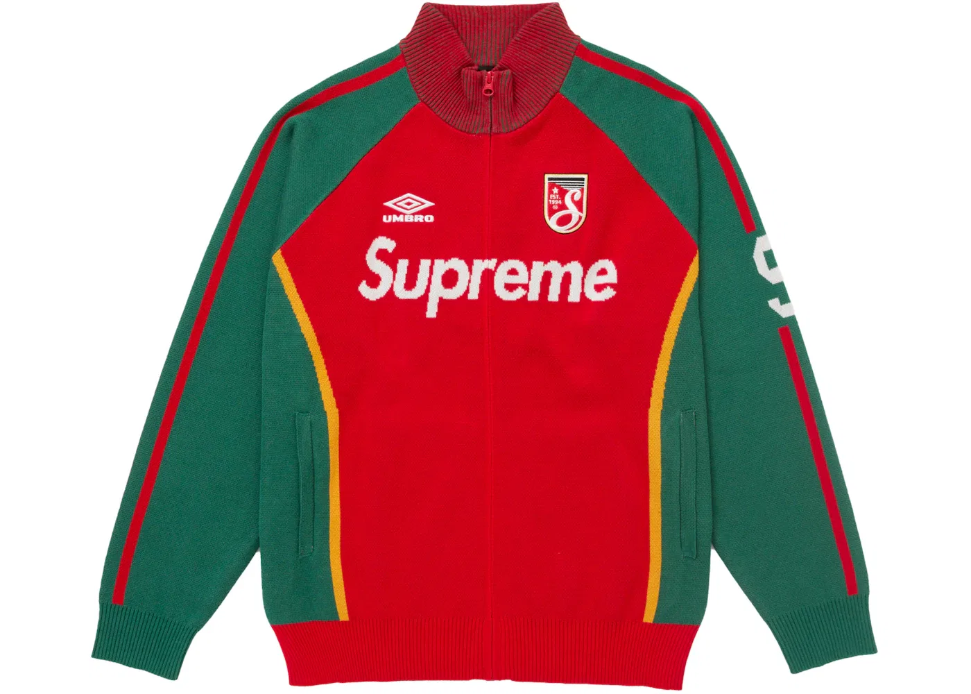 Мужской свитер на молнии Umbro Supreme, Red