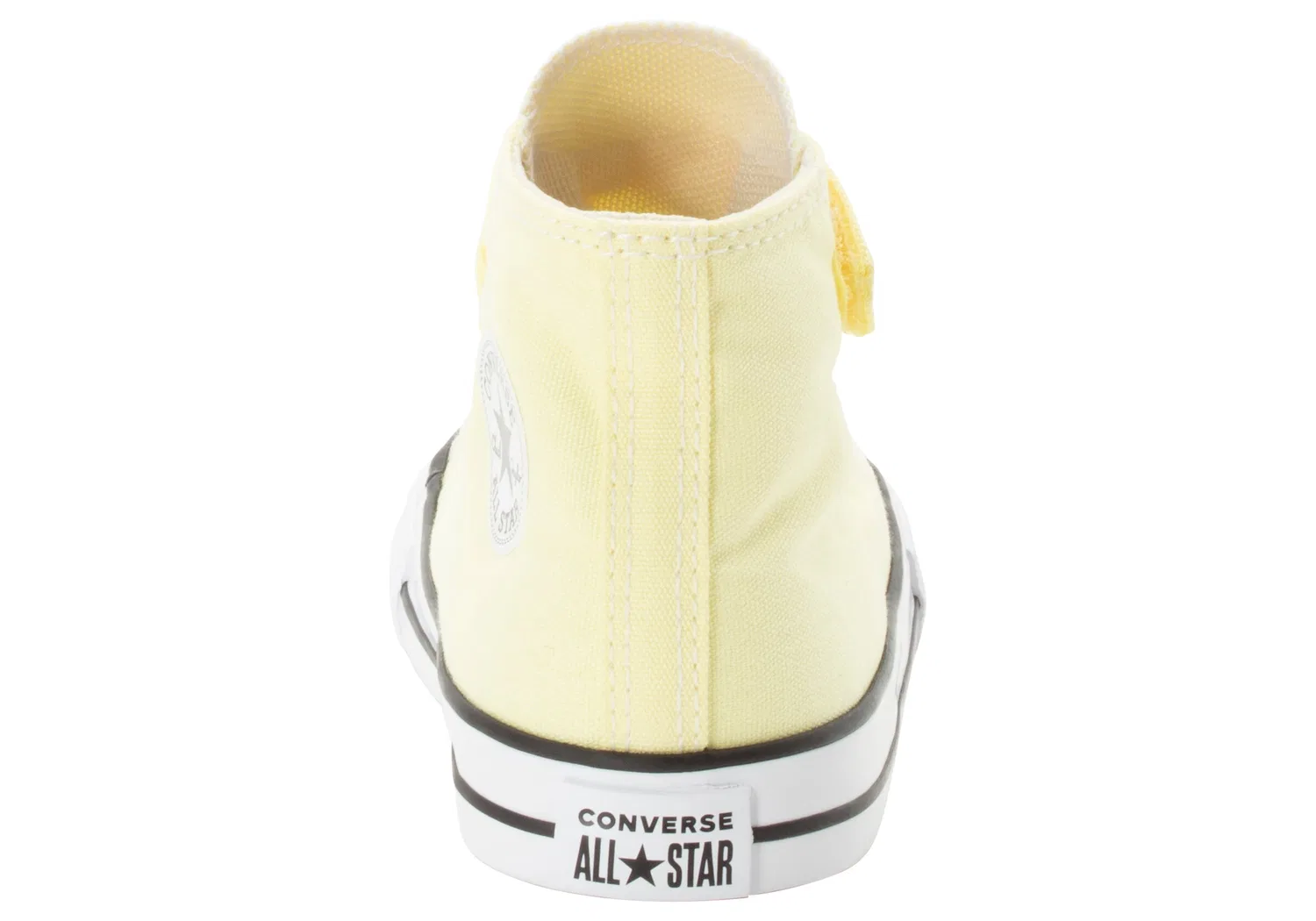 Кроссовки Converse Chuck Taylor All Star пастельно-желтого цвета — фото 3