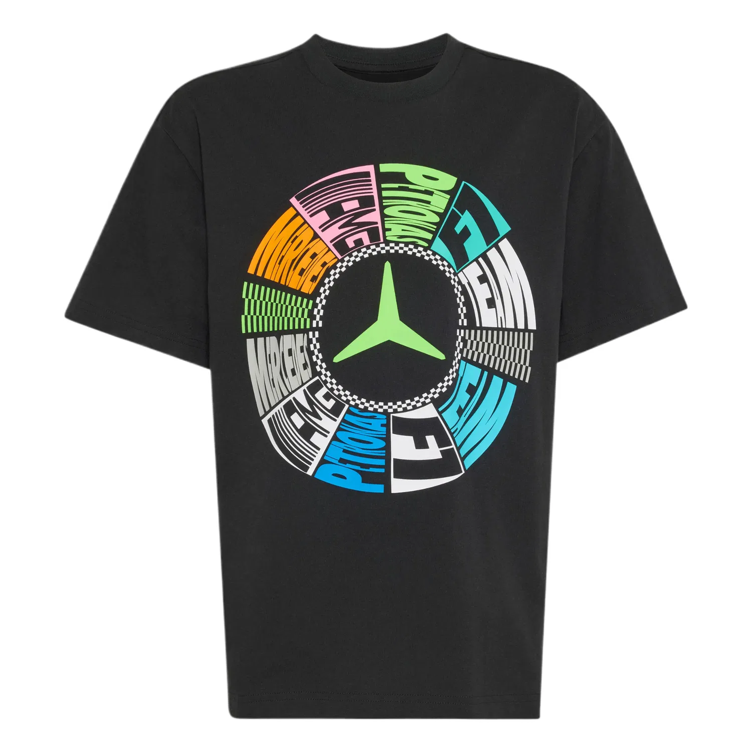 Футболка детская с круглым вырезом Adidas, Black