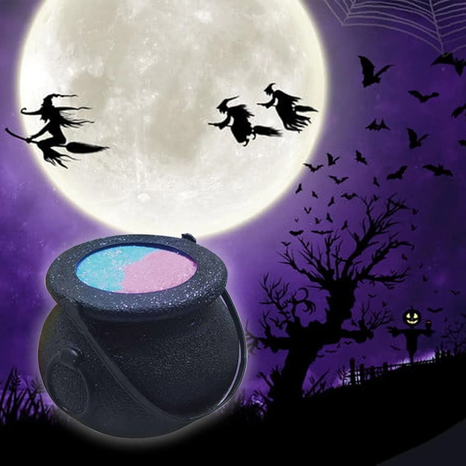 Бомбочка для ванны Witch Jar, 150 г, Starry Sky Sea Salt Generic — фото 4