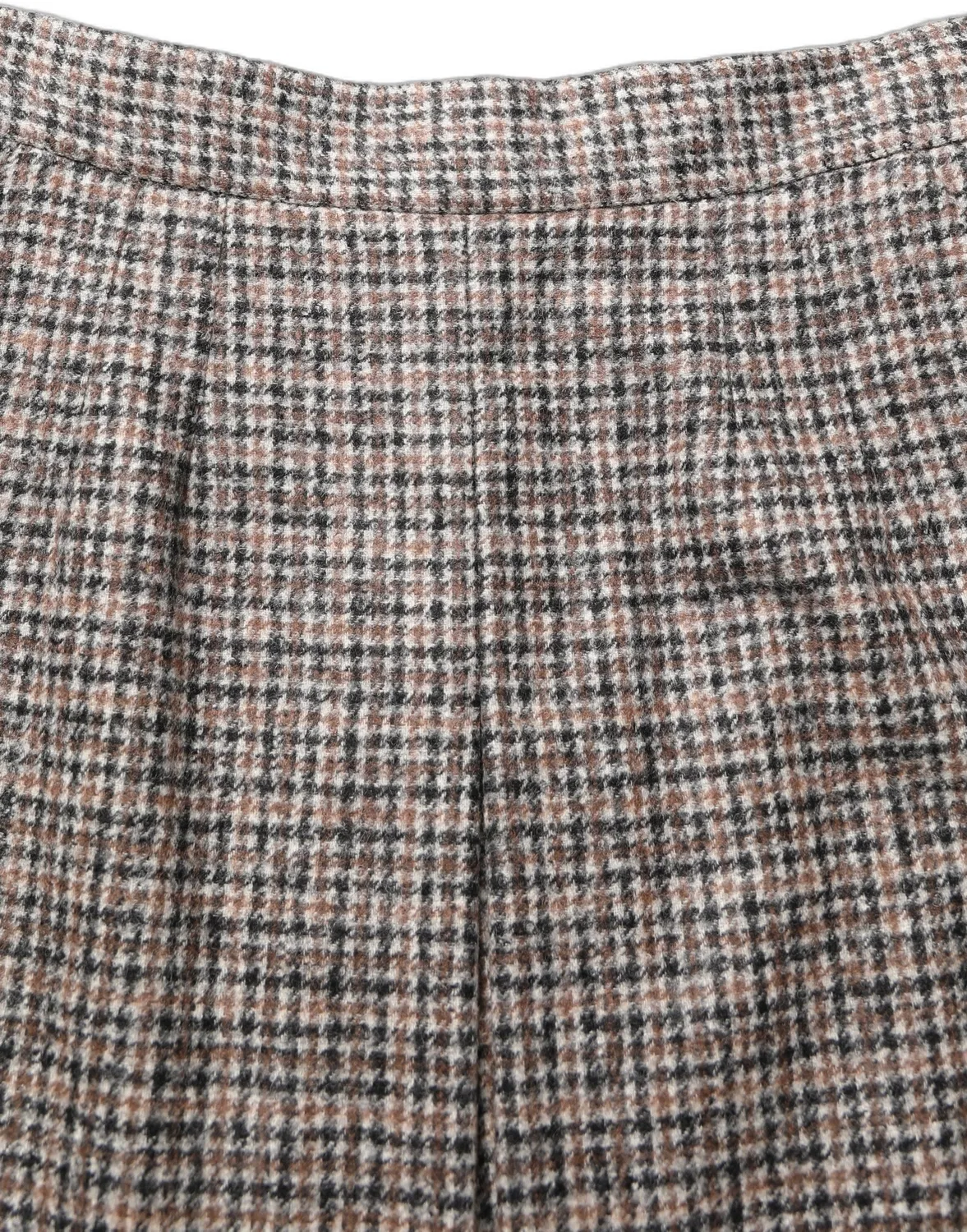 Женская юбка-трапеция мини с плиссировкой High Waist A-line Mini Dolce & Gabbana, Brown
