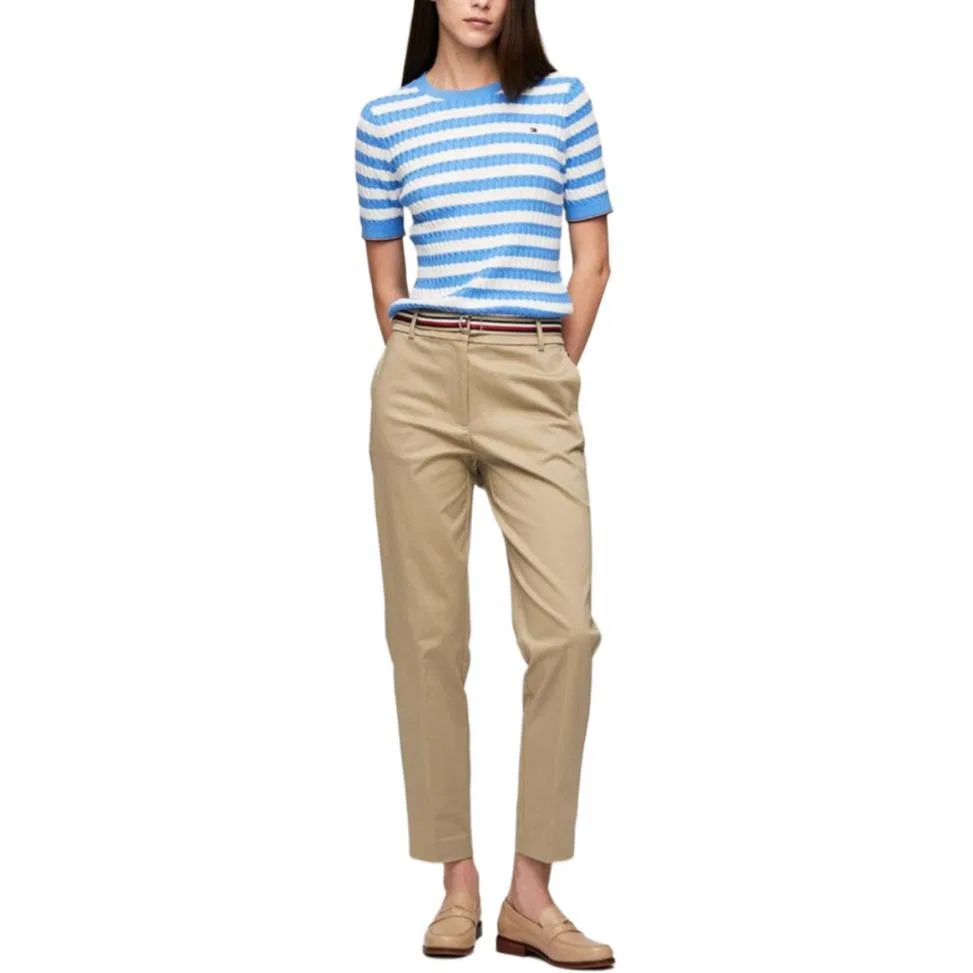 Женская футболка с логотипом Tommy Hilfiger, Blue