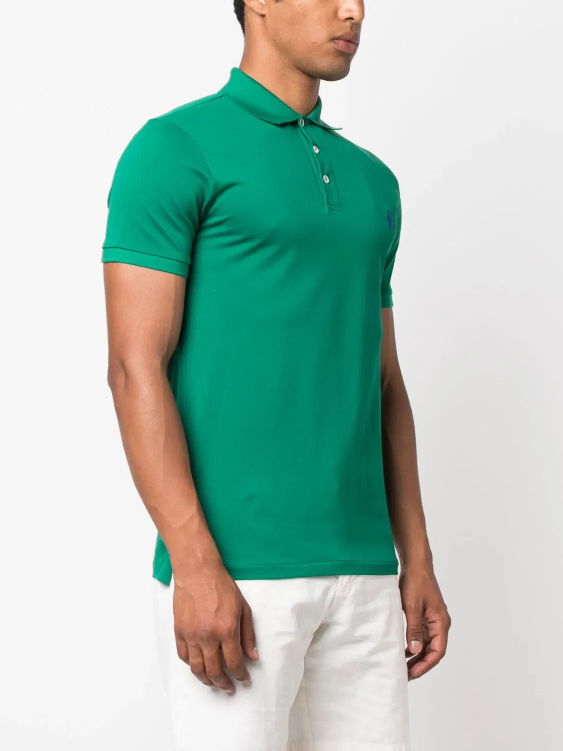 Рубашка поло с логотипом Polo Pony Polo Ralph Lauren, зеленый — фото 3