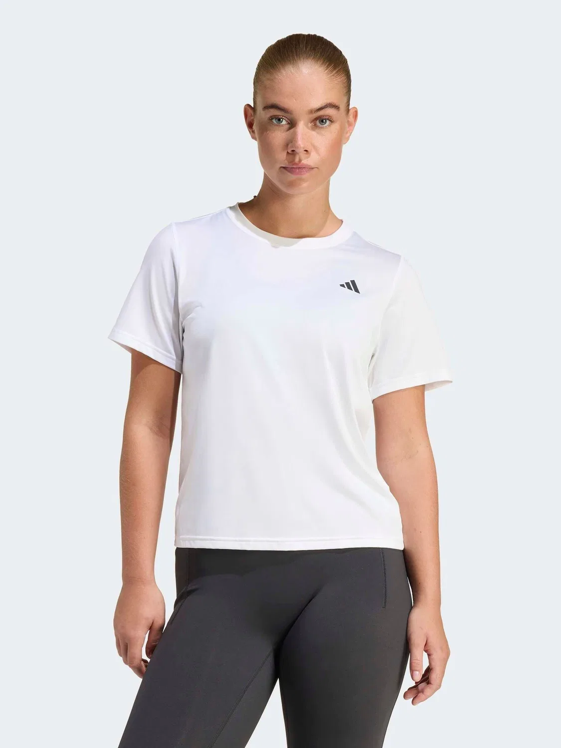Футболка, тренировочная adidas, белый