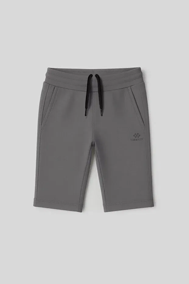 Детские шорты для мальчиков стандартной посадки Tommy Life, Dark Gray