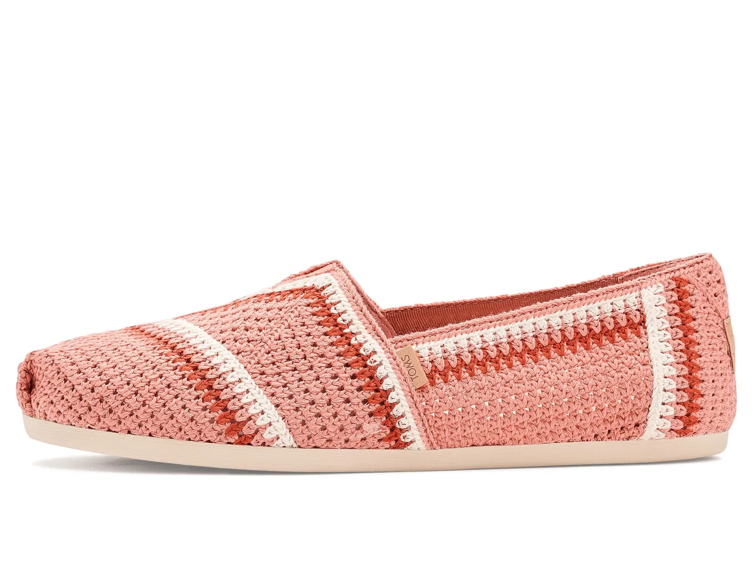 Детские лоферы Alpargata Core Loafer Low TOMS, Medium Rose — фото 4