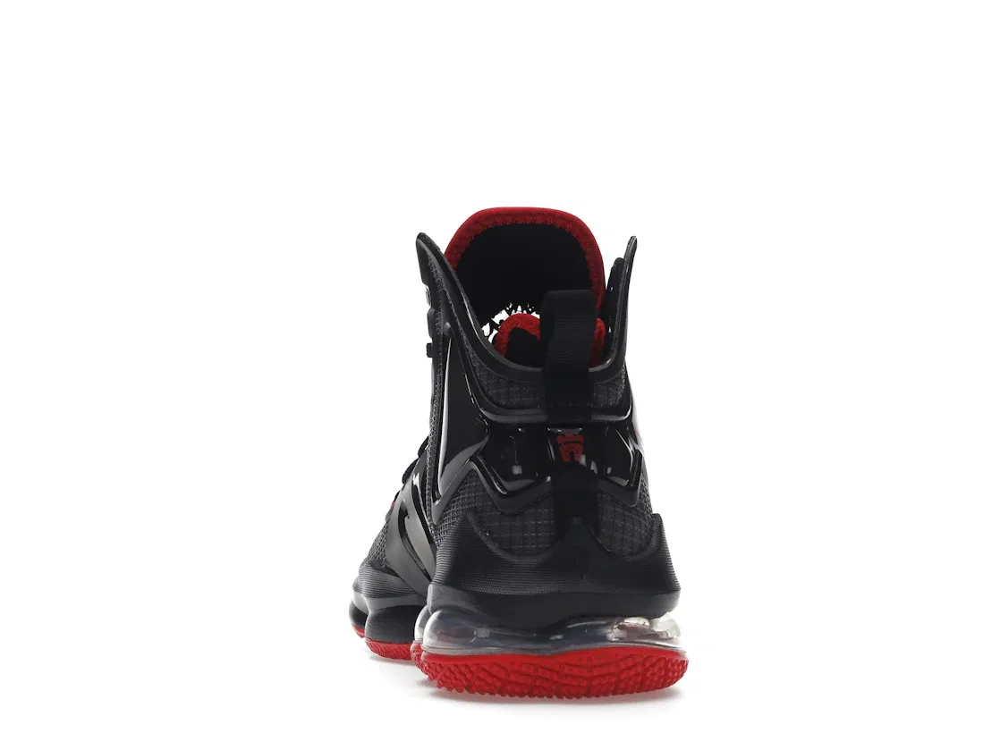 Детские кроссовки для мальчиков Nike LeBron 19, Black/Dark Grey/Red — фото 4
