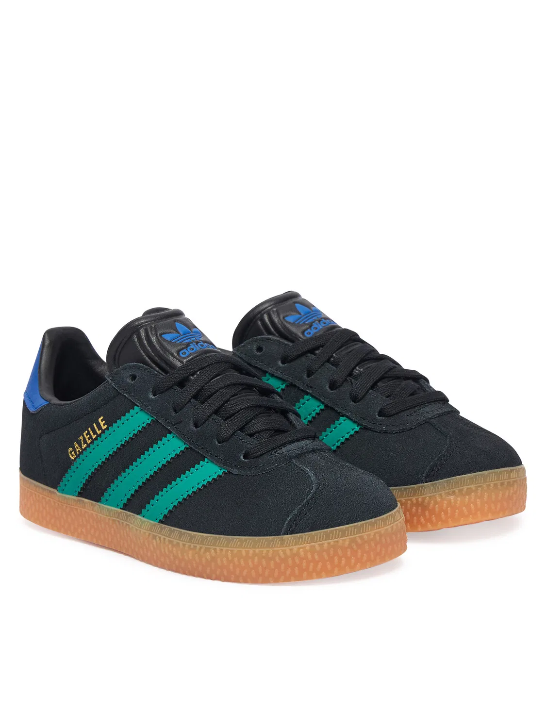 Кроссовки для мальчика Gazelle Paris Adidas, черный — фото 2