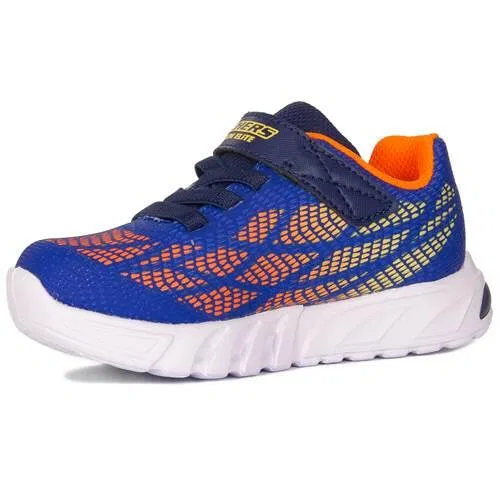 Детские кроссовки с люминесцентной подошвой Skechers, Navyblau — фото 3