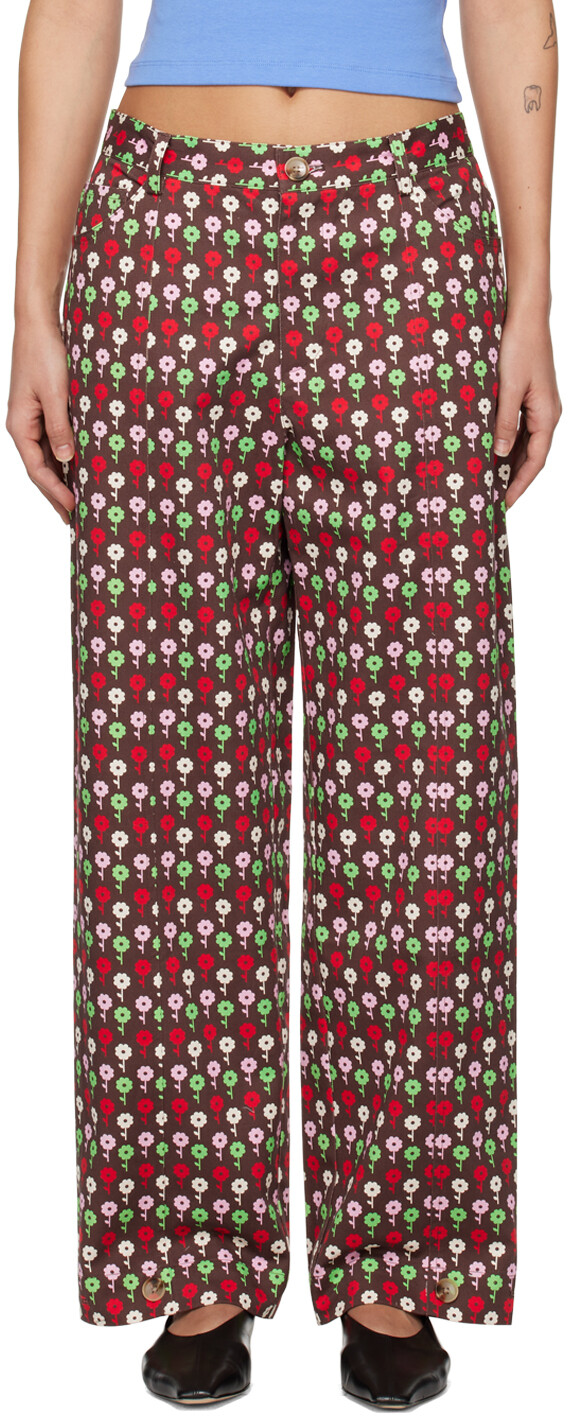 

Коричневые брюки Betty Caro Editions