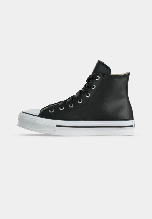 Кроссовки Chuck Taylor All Star Lift Platform унисекс - высокие кроссовки Converse, белый/черный — фото 2