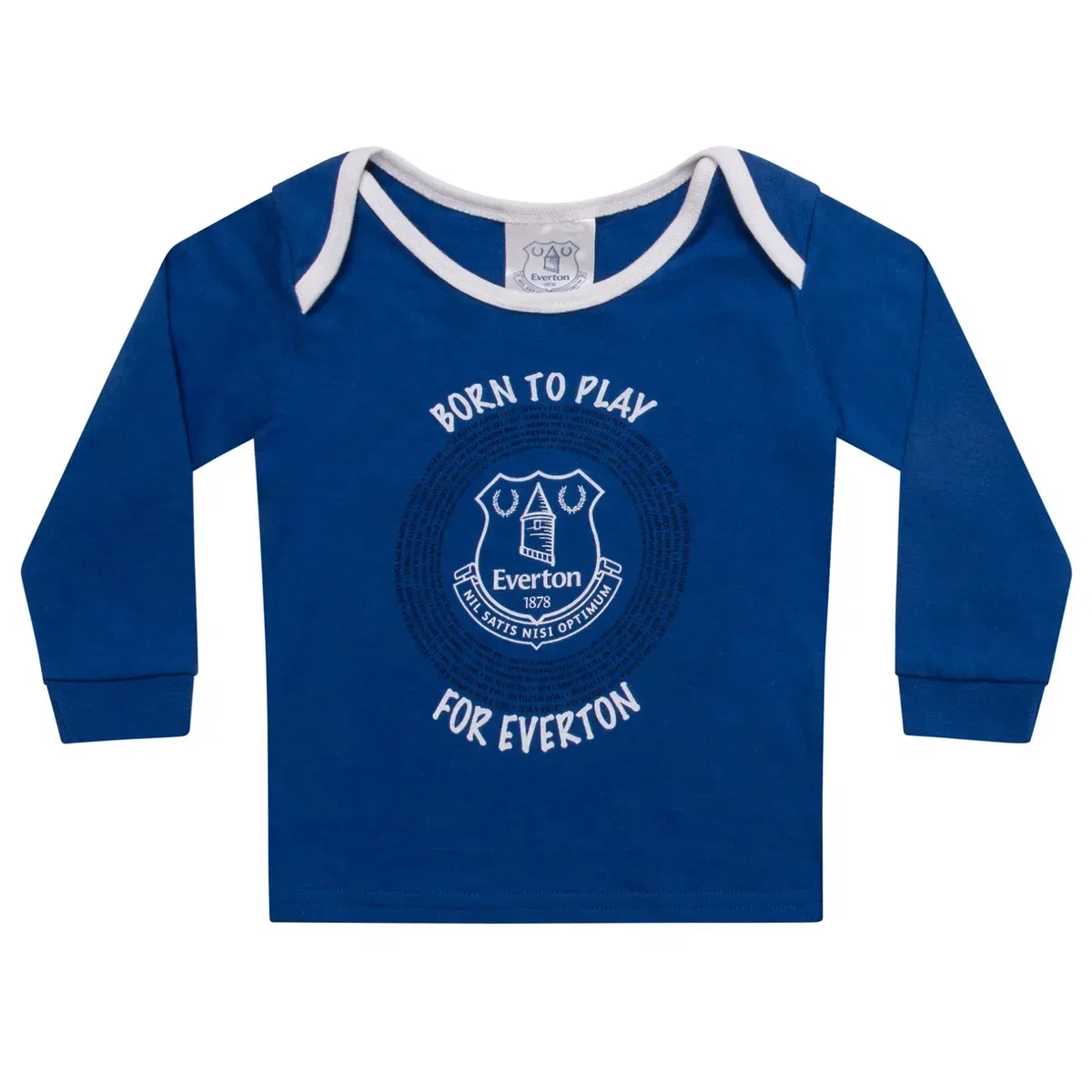 Детский комплект пижамы Baby pyjama set Everton Fc, Blue — фото 3