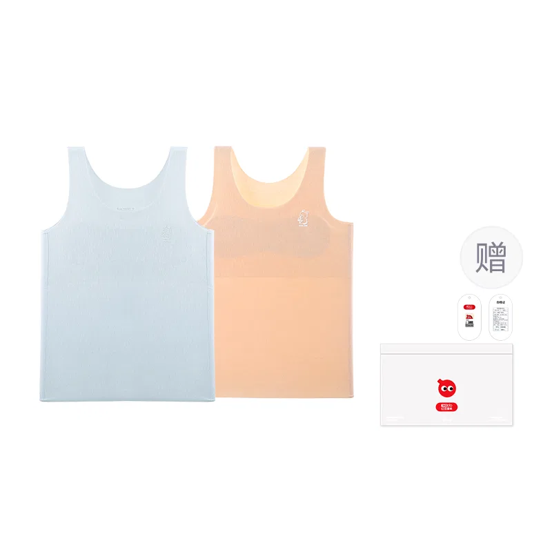 Детский бюстгальтер для девочек без поролона Red bean, Цвет: Skin Tone + Light Blue